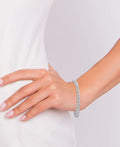 Miabella Italian 925 Sterling Silver Byzantine Bracelet for Women Fine Jewelry, Handmade in Italy