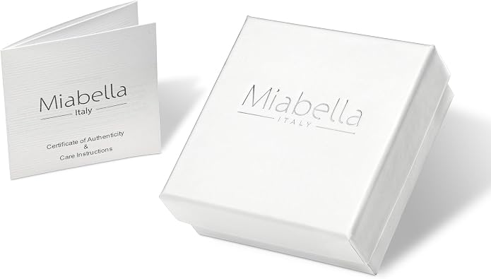 Miabella Italian 925 Sterling Silver Byzantine Bracelet for Women Fine Jewelry, Handmade in Italy